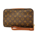 Louis Vuitton Clutch Monogram Orsay Brown