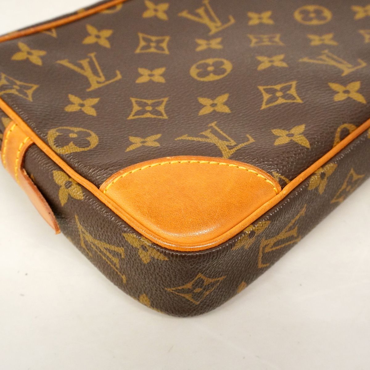 Louis Vuitton Clutch Monogram Marly Dragonne GM Brown — view 6