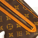 Louis Vuitton Clutch Monogram Marly Dragonne GM Brown — view 8