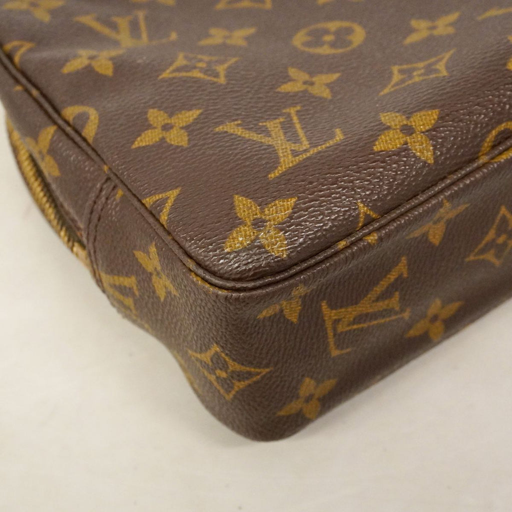 Louis Vuitton Pouch Monogram Trousse Toilet 23 Brown — view 6
