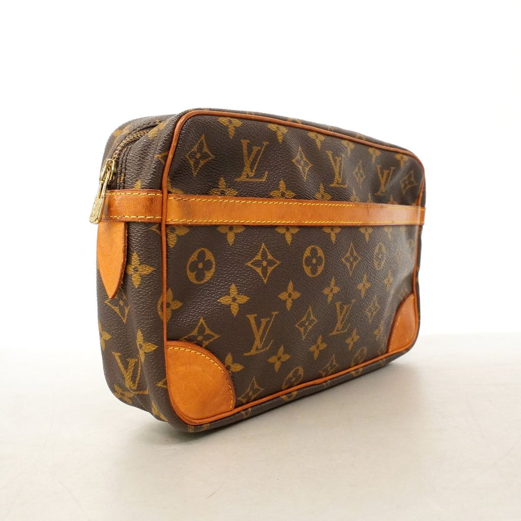 Louis Vuitton Clutch Monogram Compiegne 28 Brown — view 2