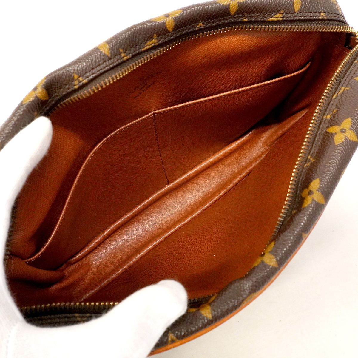 Louis Vuitton Clutch Monogram Compiegne 28 Brown — view 4