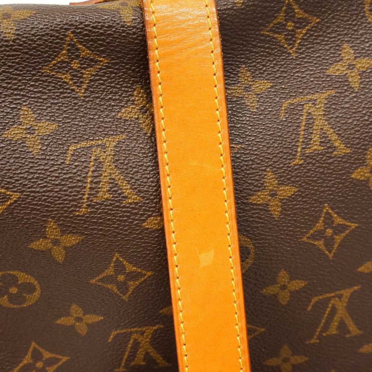 Louis Vuitton Shoulder Bag Monogram Saumur 35 Brown — view 8
