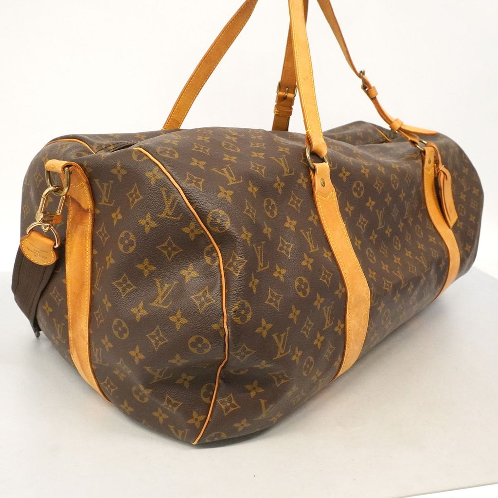 Louis Vuitton Boston Bag Monogram Sac Polochon Brown — view 2