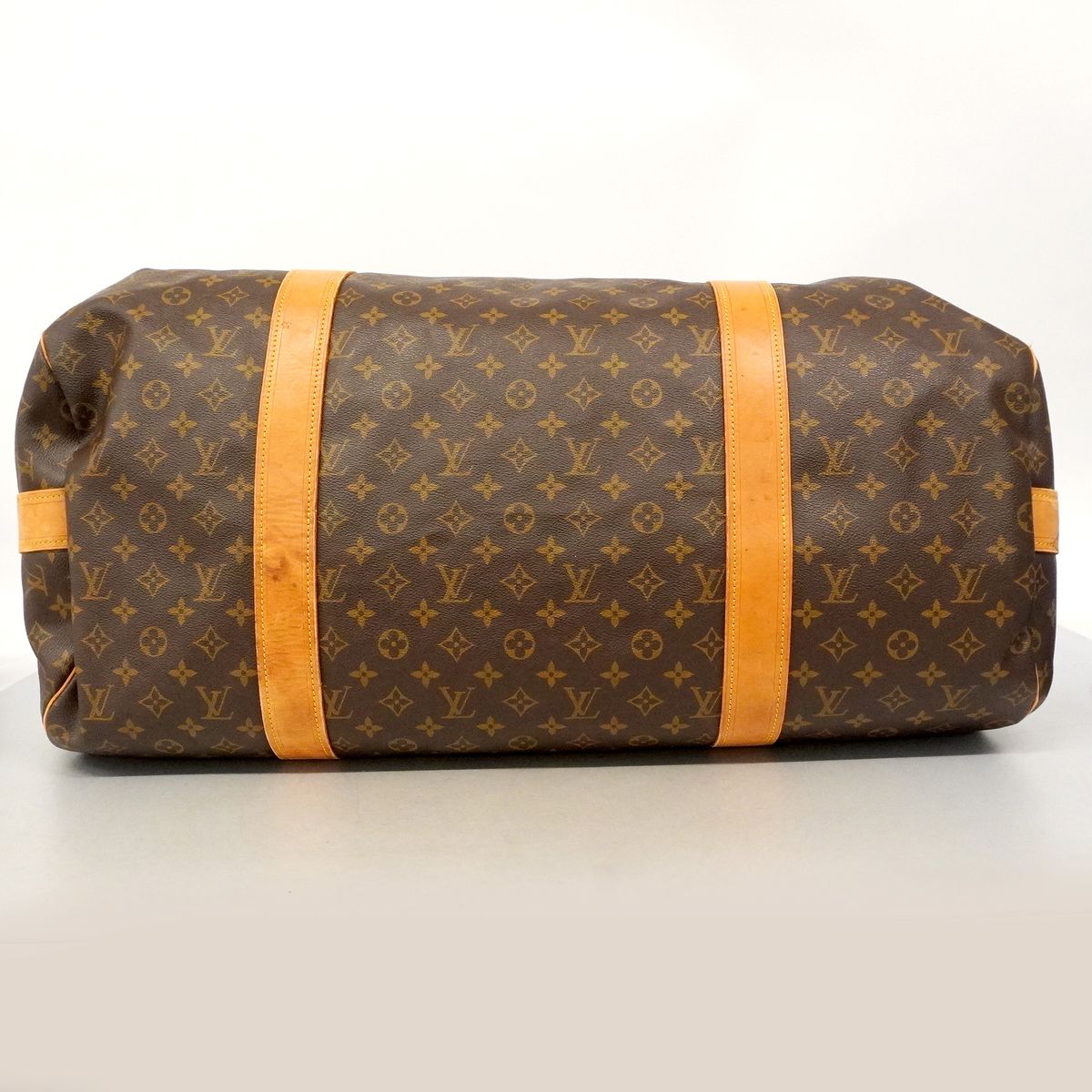 Louis Vuitton Boston Bag Monogram Sac Polochon Brown — view 3