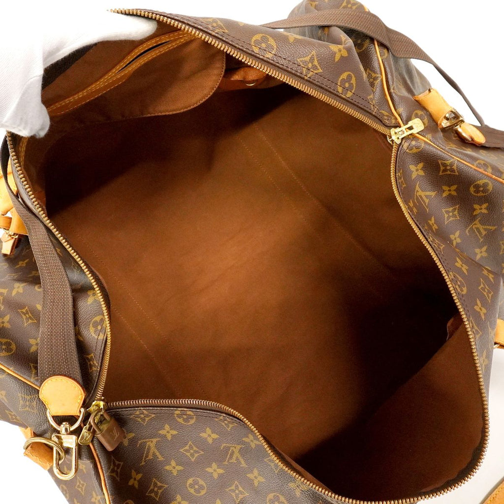 Louis Vuitton Boston Bag Monogram Sac Polochon Brown — view 4