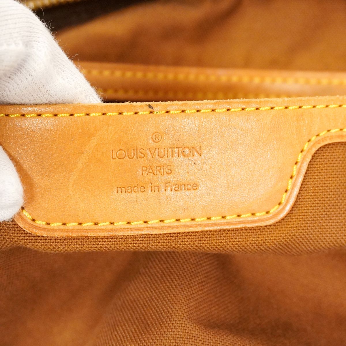 Louis Vuitton Boston Bag Monogram Sac Polochon Brown — view 5