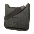 Hermes Shoulder Bag Evelyne Ardennes Black Gold