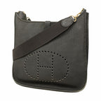 Hermes Shoulder Bag Evelyne Ardennes Black Gold
