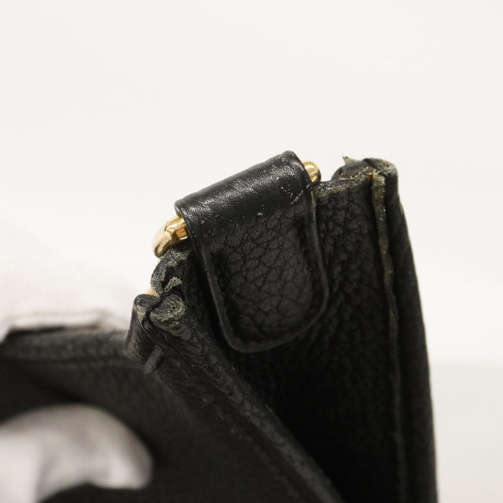 Hermes Shoulder Bag Evelyne Ardennes Black Gold — view 7