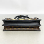 Louis Vuitton Shoulder Bag Monogram Reverse Trunk Clutch Brown Cles Dies — view 3