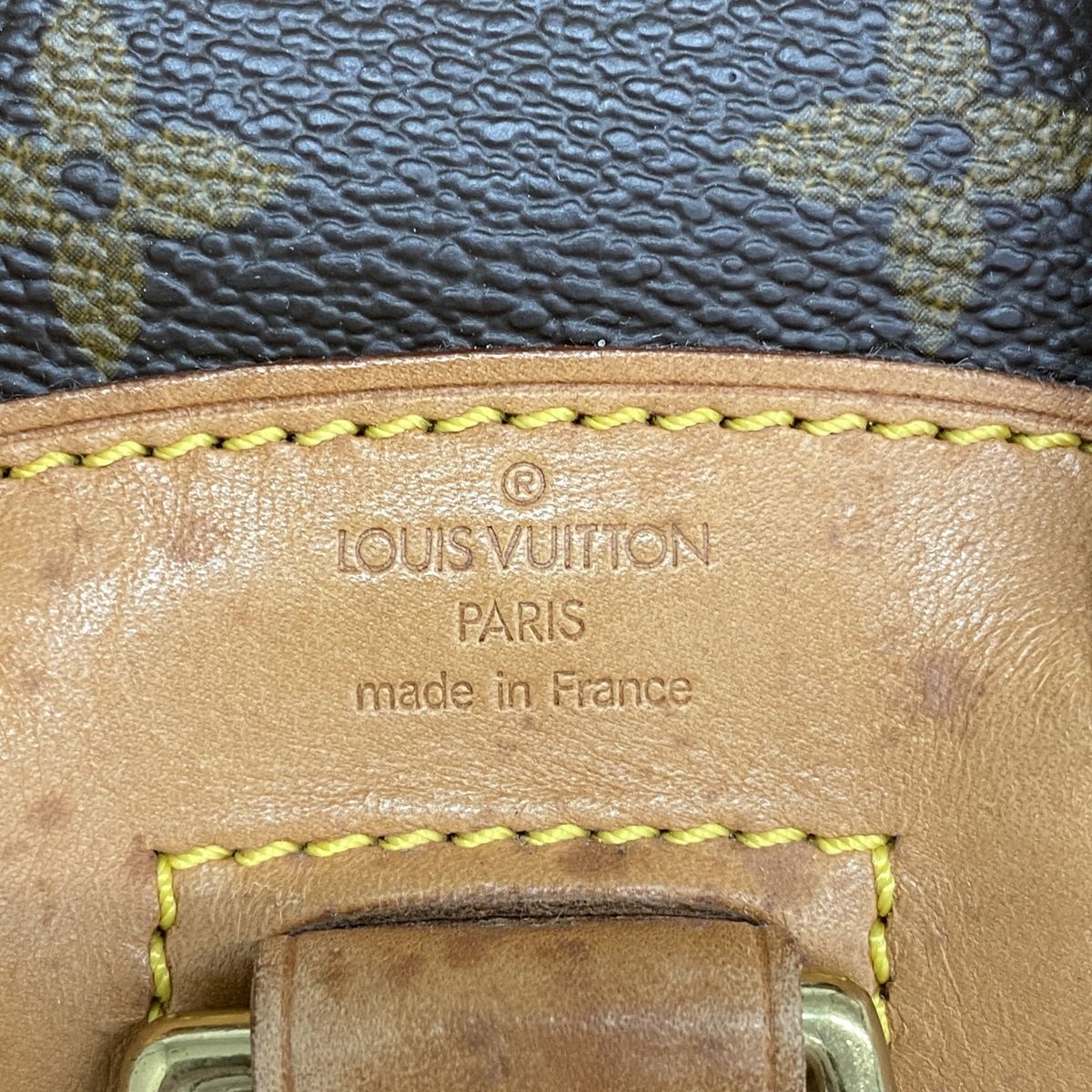 Louis Vuitton Backpack Monogram Mini Montsouris Brown — view 5