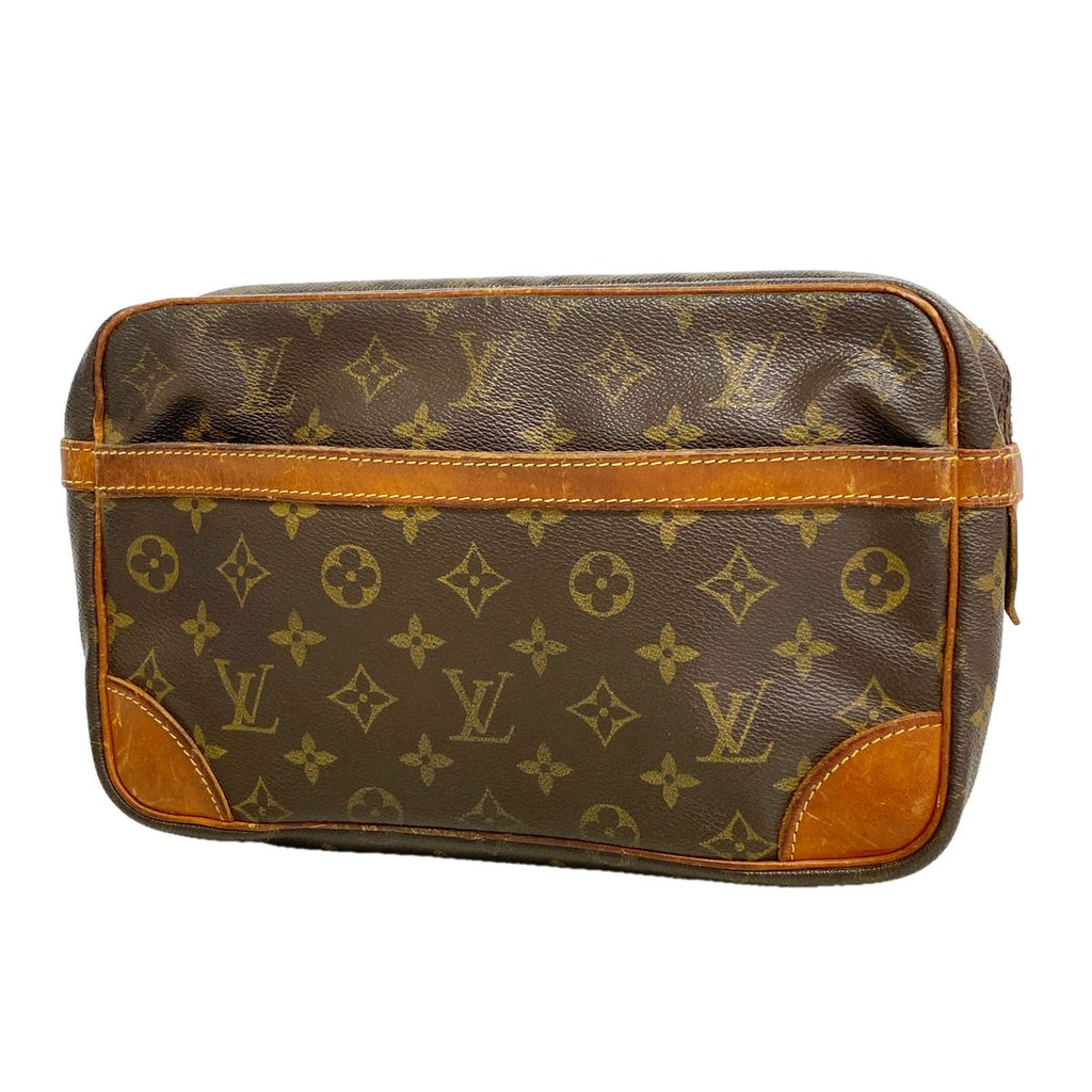 Louis Vuitton Clutch Monogram Compiegne 28 Brown