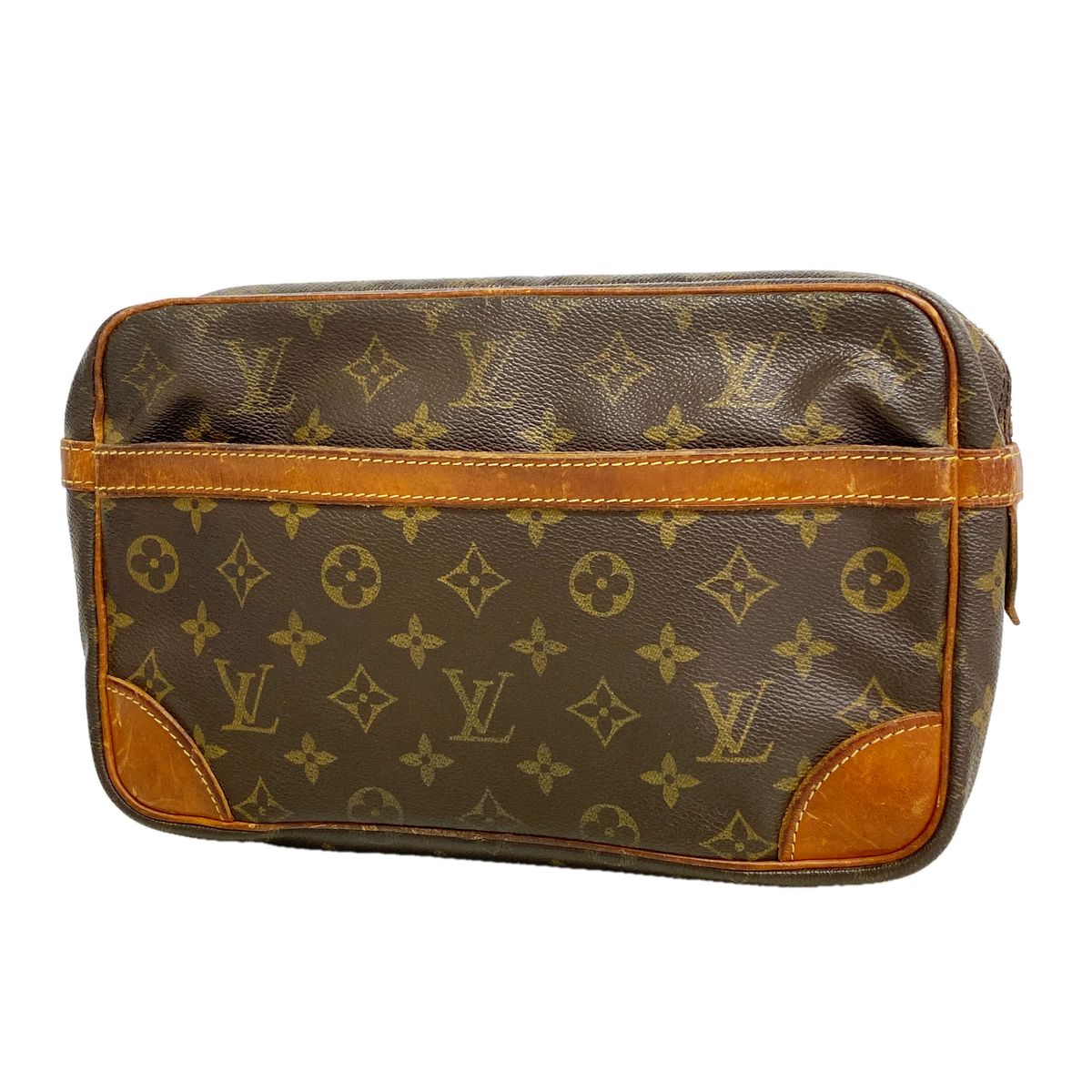 Louis Vuitton Clutch Monogram Compiegne 28 Brown