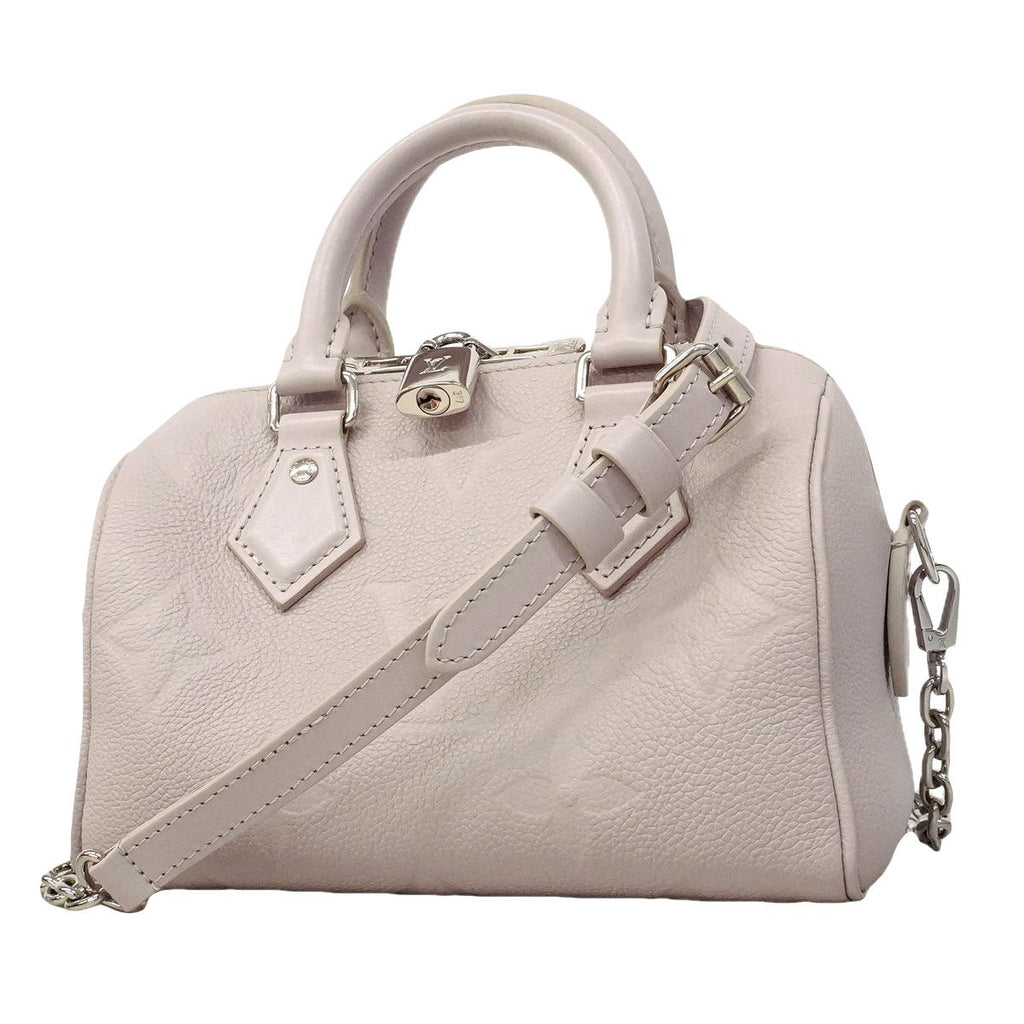Louis Vuitton Monogram Empreinte Speedy Bandouliere 20 Blue 2-Way Bag