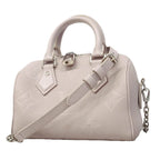 Louis Vuitton Monogram Empreinte Speedy Bandouliere 20 Blue 2-Way Bag