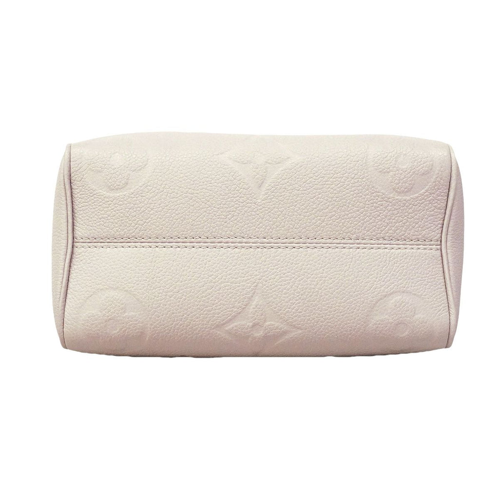 Louis Vuitton Monogram Empreinte Speedy Bandouliere 20 Blue 2-Way Bag — view 3