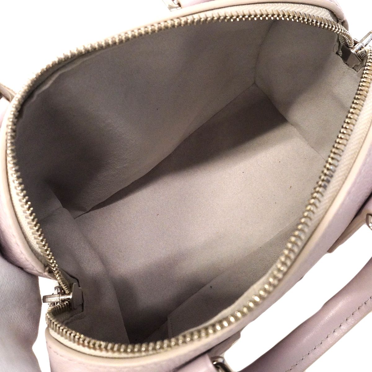 Louis Vuitton Monogram Empreinte Speedy Bandouliere 20 Blue 2-Way Bag — view 4