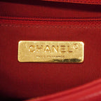 Chanel 19 Leather Red Gold 2-Way Bag — view 5