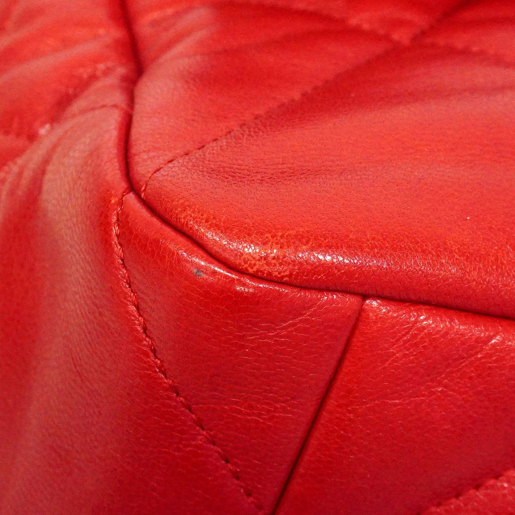 Chanel 19 Leather Red Gold 2-Way Bag — view 6