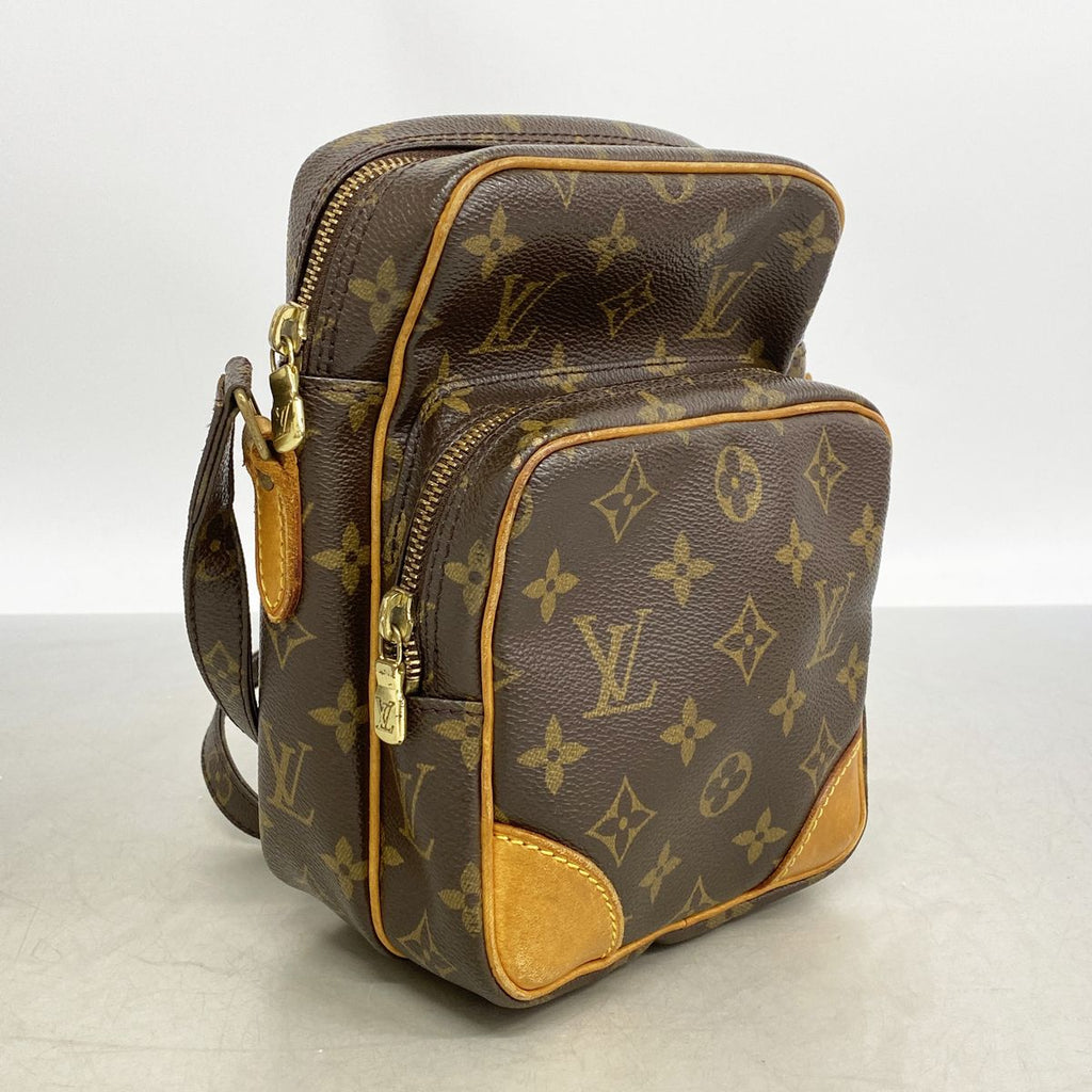 Louis Vuitton Shoulder Bag Monogram Amazon Brown — view 2