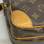 Louis Vuitton Shoulder Bag Monogram Amazon Brown — view 6
