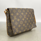 Louis Vuitton Shoulder Bag Monogram Musette Tango Brown — view 2
