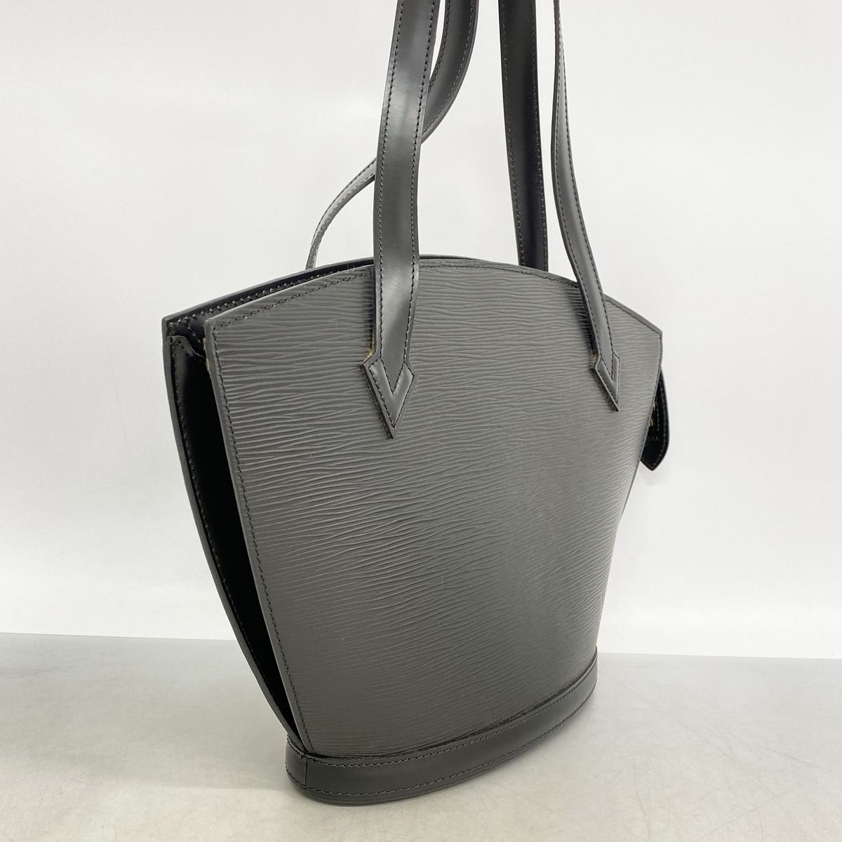 Louis Vuitton Shoulder Bag Epi Saint Jacques Poignet Long Noir — view 2