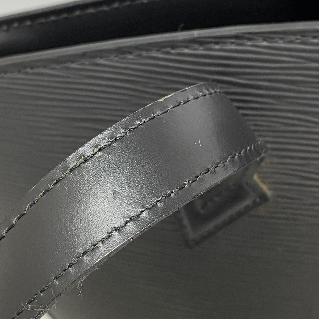 Louis Vuitton Shoulder Bag Epi Saint Jacques Poignet Long Noir — view 8
