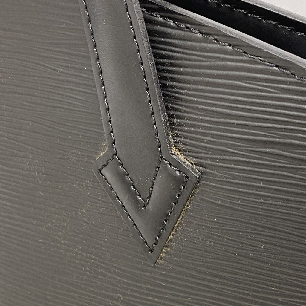 Louis Vuitton Shoulder Bag Epi Saint Jacques Poignet Long Noir — view 7