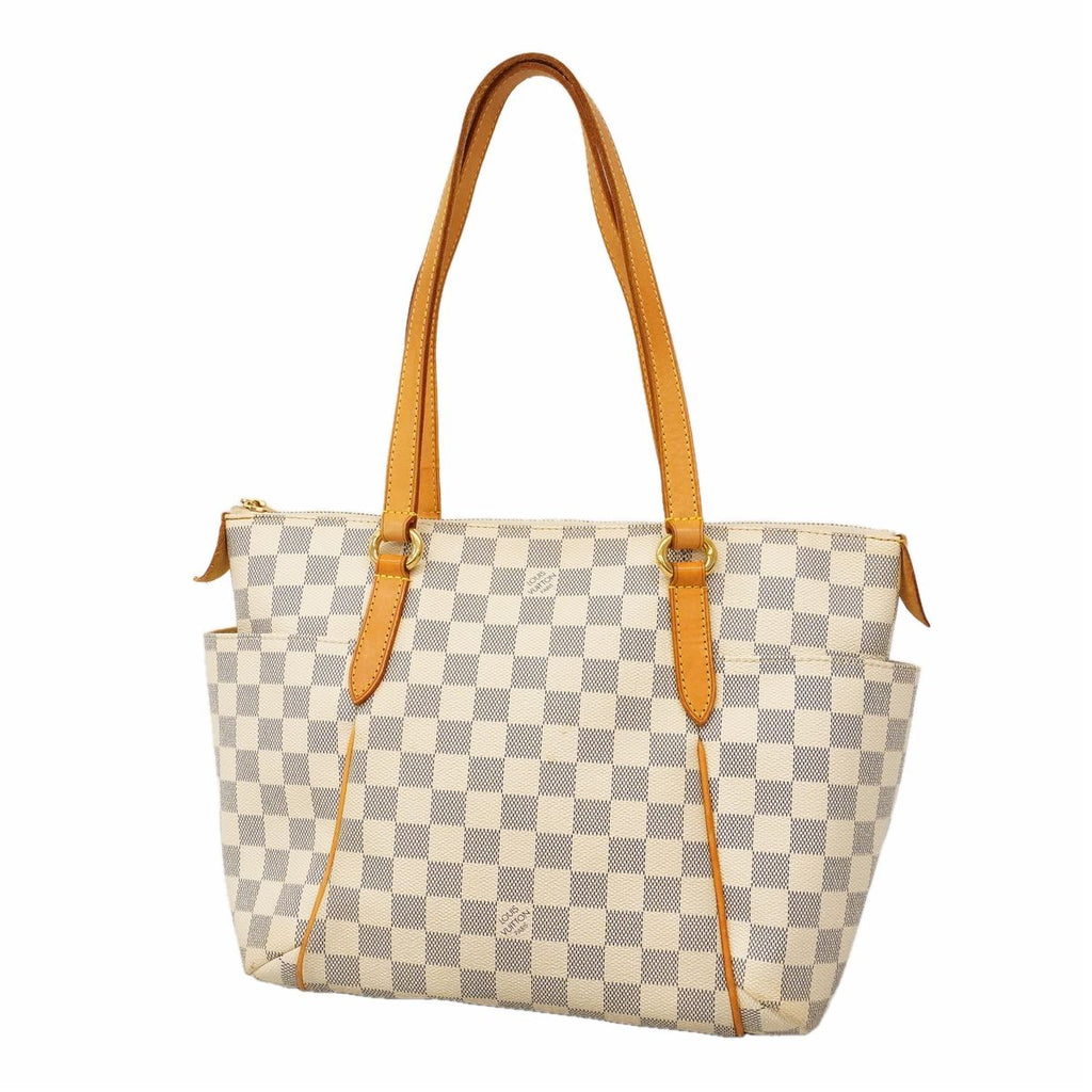 Louis Vuitton Tote Bag Damier Azur Totally PM White