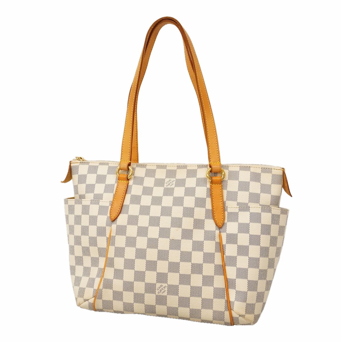Louis Vuitton Tote Bag Damier Azur Totally PM White