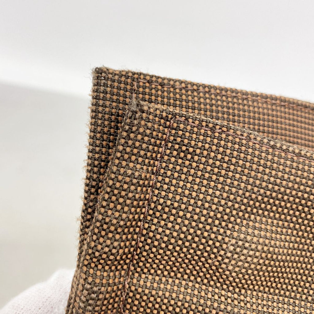 Hermes Tote Bag Her Line PM Nylon Brown Silver — view 8