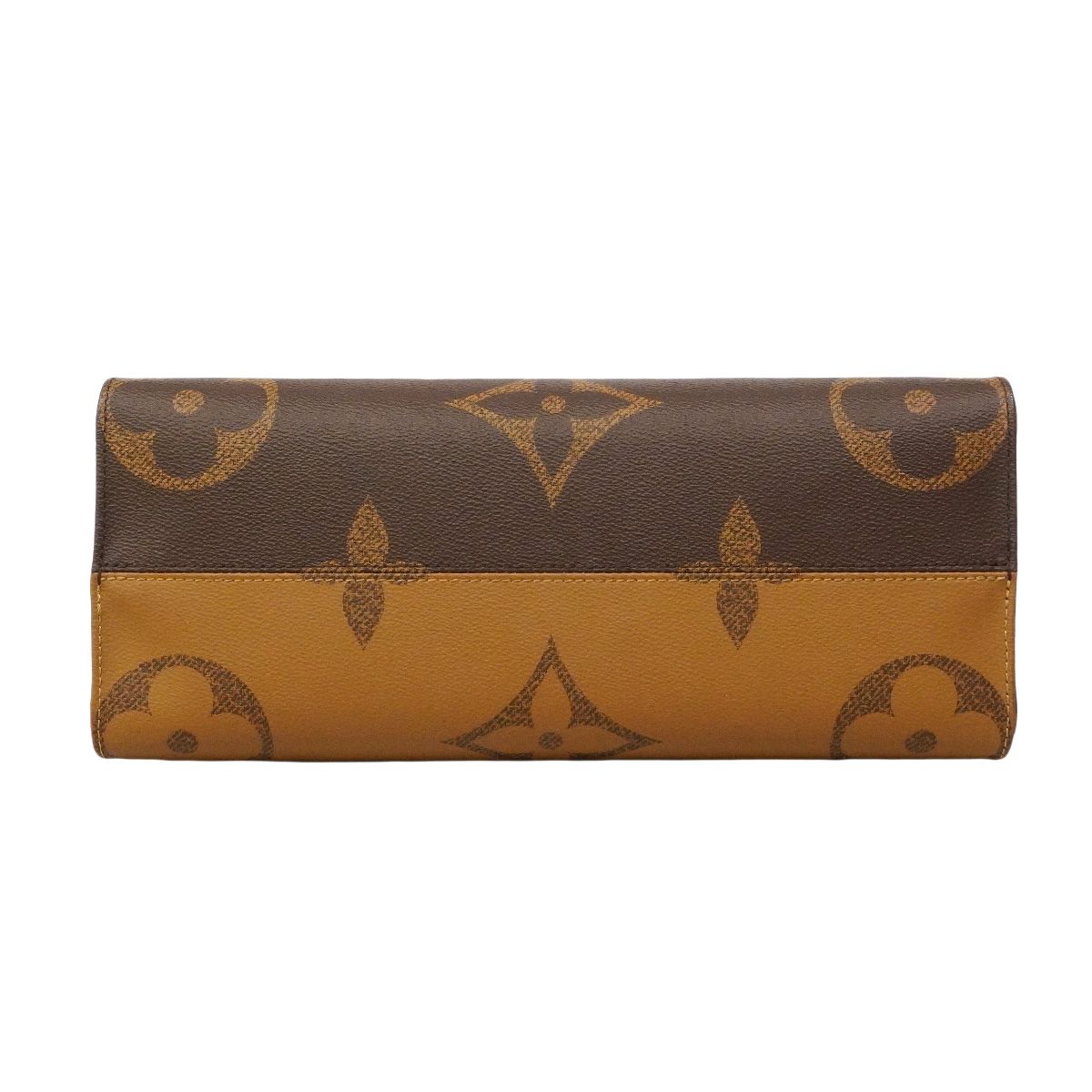Louis Vuitton Tote Bag Monogram Giant Reverse On The Go MM Brown 2-Way — view 3
