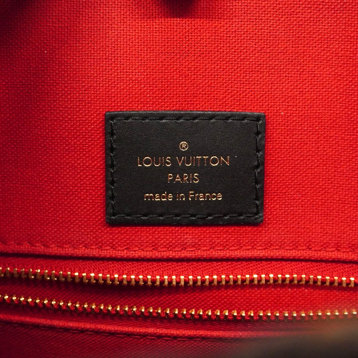 Louis Vuitton Tote Bag Monogram Giant Reverse On The Go MM Brown 2-Way — view 5