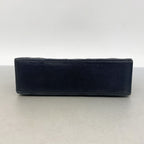 Chanel Shoulder Bag Mini Quilted Lambskin Black Gold — view 3