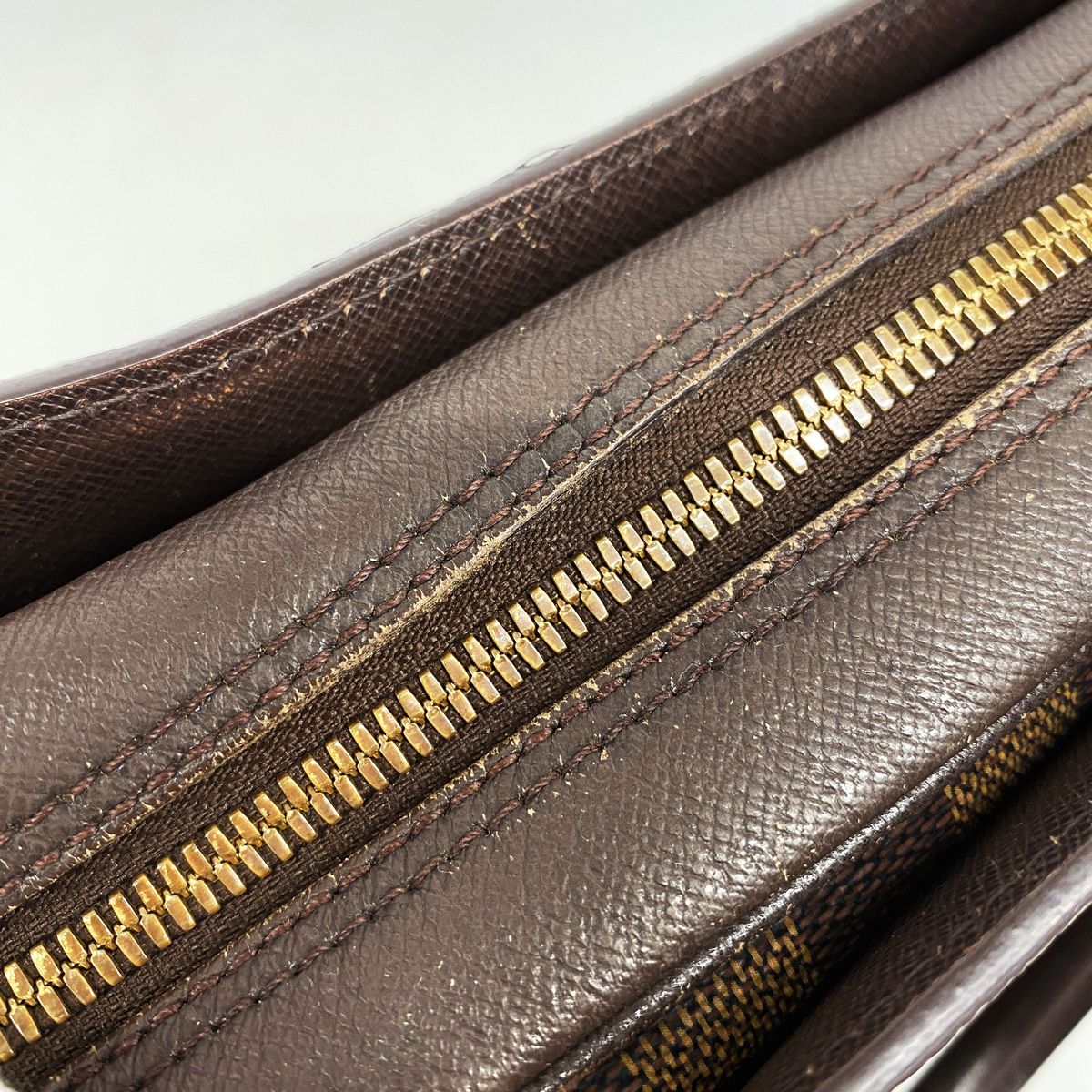 Louis Vuitton Damier Triana Ebene Handbag — view 7