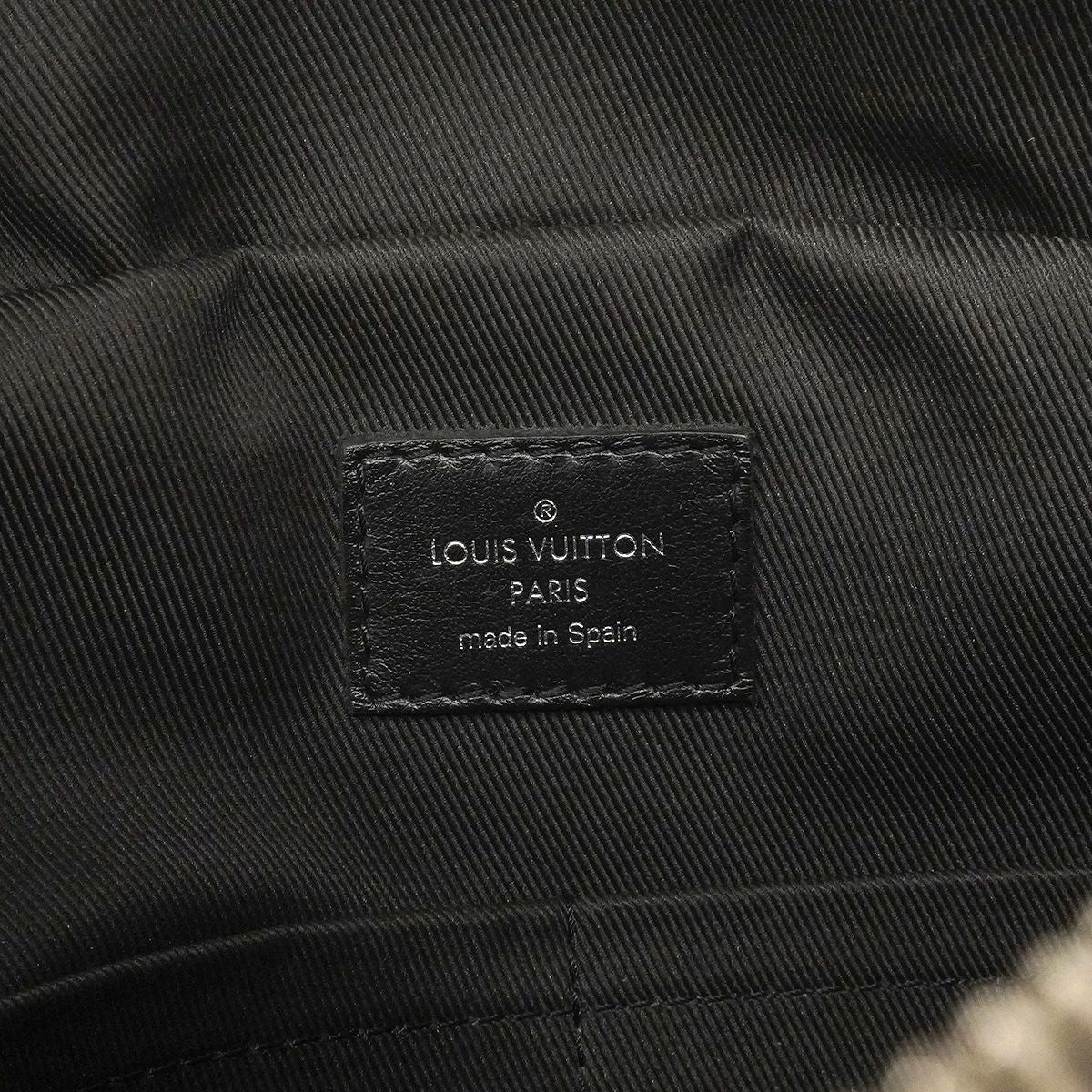 Louis Vuitton Monogram Giant Taurillon Shadow Flight Case Noir 2-Way Bag — view 5