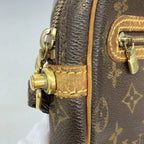 Louis Vuitton Clutch Monogram Marly Dragonne GM Brown — view 7