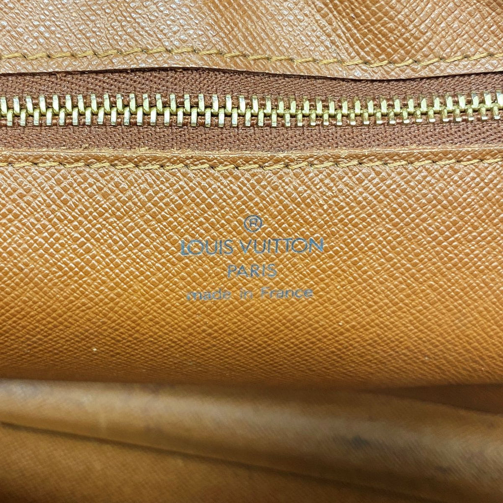 Louis Vuitton Clutch Monogram Marly Dragonne GM Brown — view 5