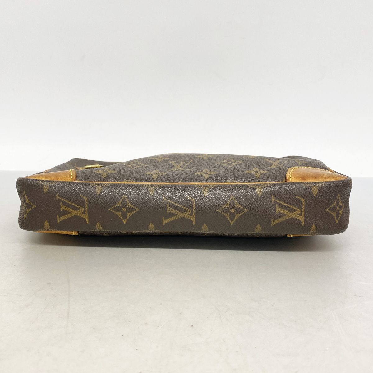 Louis Vuitton Clutch Monogram Marly Dragonne GM Brown — view 3