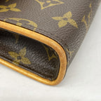Louis Vuitton Waist Bag Monogram Pochette Florentine Brown — view 6