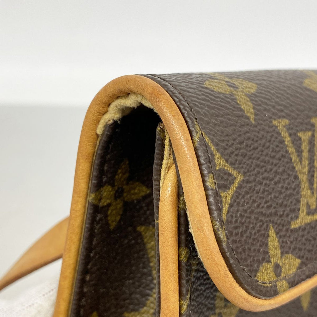 Louis Vuitton Waist Bag Monogram Pochette Florentine Brown — view 7