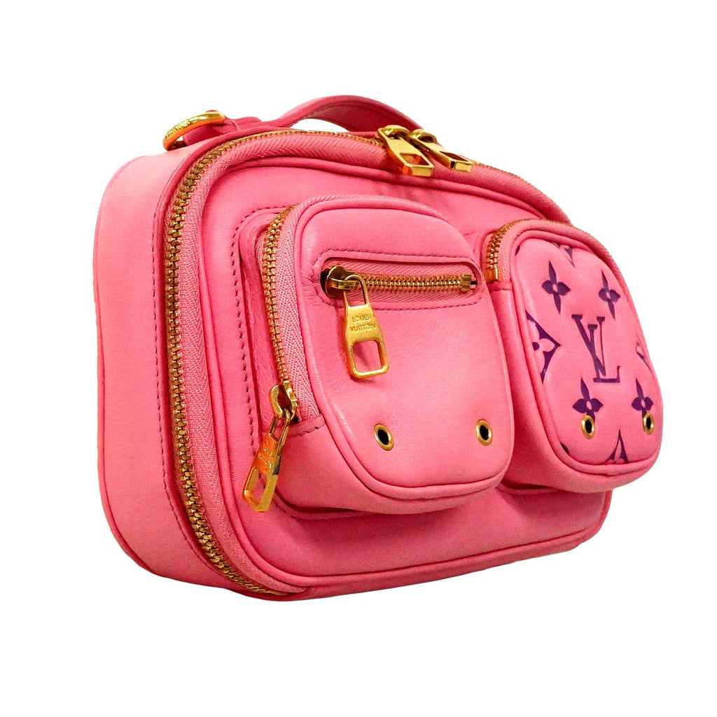 Louis Vuitton Belt Bag Monogram Embossed Utility Crossbody Rose 2-Way Vitamins — view 2
