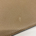 Fendi Shoulder Bag Selleria Leather Brown Gold — view 8
