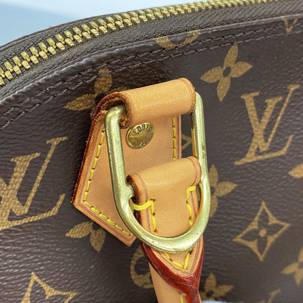 Louis Vuitton Monogram Alma BB Brown Handbag — view 7