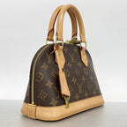 Louis Vuitton Monogram Alma BB Brown Handbag — view 2
