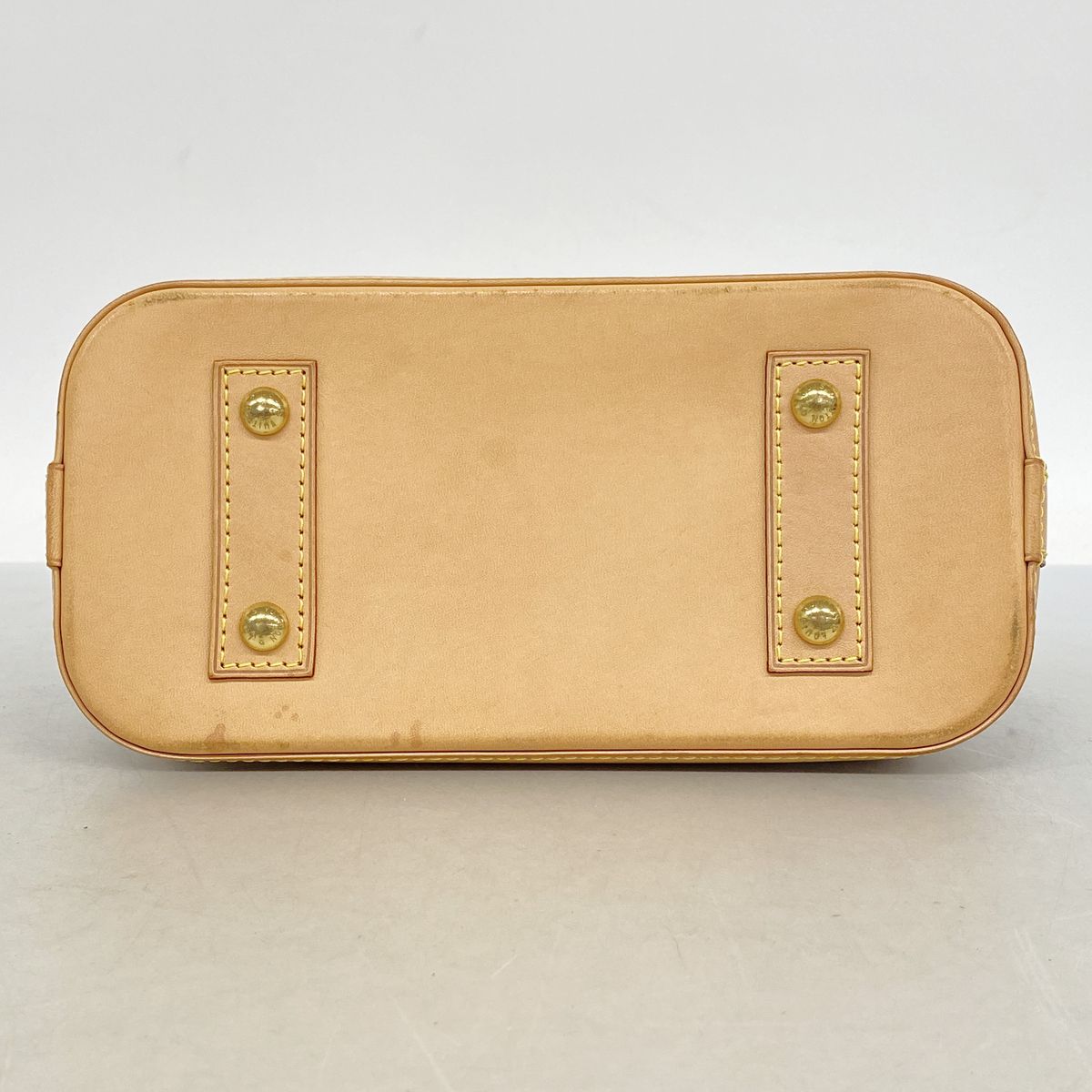 Louis Vuitton Monogram Alma BB Brown Handbag — view 3