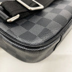 Louis Vuitton Belt Bag Damier Graphite Ambler Black — view 6