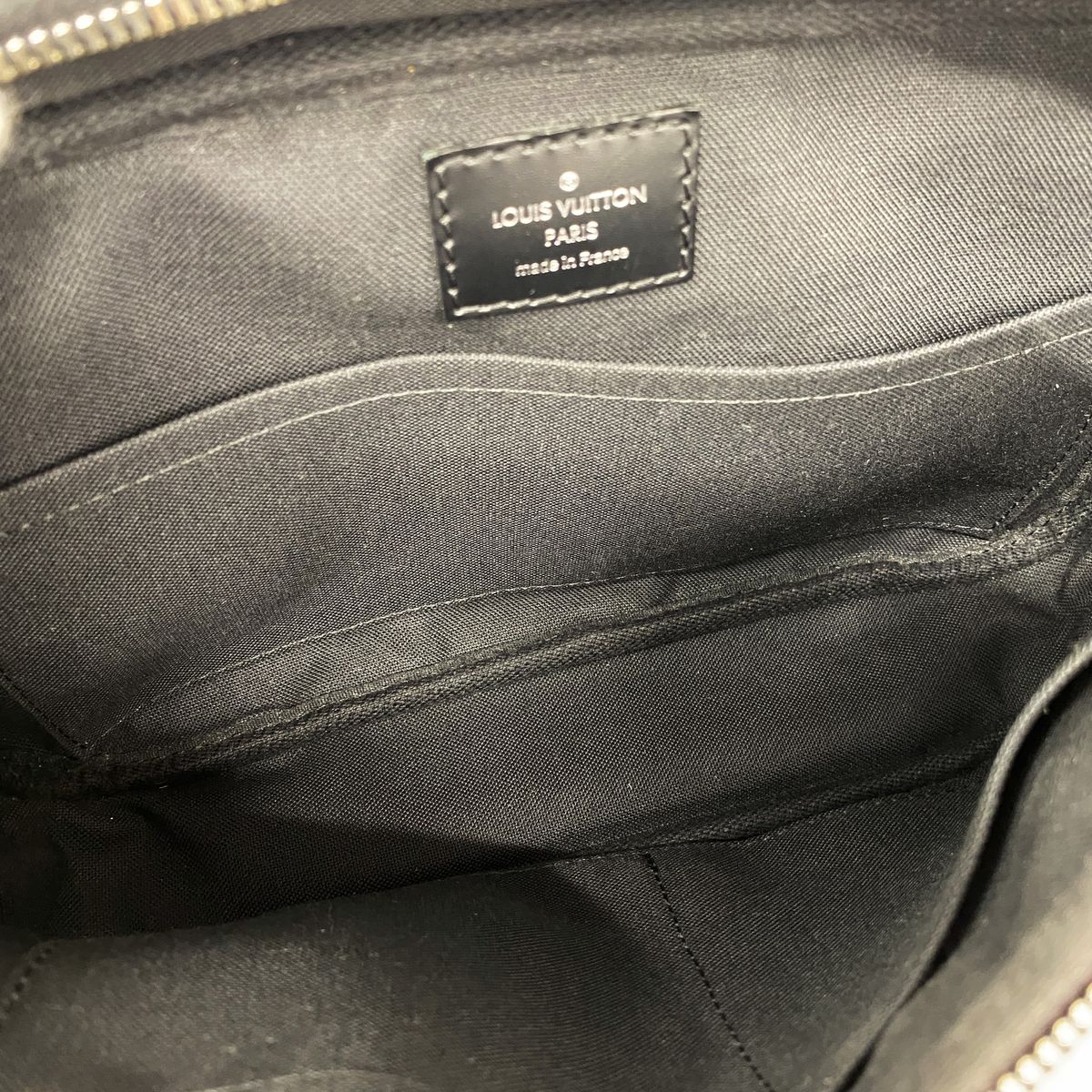 Louis Vuitton Belt Bag Damier Graphite Ambler Black — view 4